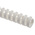 RS PRO White Slotted Flexible Panel Trunking - Flexible Slot, W20 mm x D20mm, L0.5m, Polypropylene