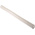 RS PRO White Slotted Flexible Panel Trunking - Flexible Slot, W30 mm x D30mm, L0.5m, Polypropylene