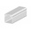 RS PRO Silver Cable Trunking - Open Slot, W30 mm x D30mm, L1m, Aluminium