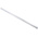 RS PRO Grey Floor Trunking - Closed Slot, W50 mm x D9.8mm, L1m, Aluminium Alloy (Lid), PVC (Base)
