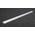 RS PRO Grey Floor Trunking - Closed Slot, W70 mm x D16mm, L1m, Aluminium Alloy (Lid), PVC (Base)