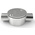 RS PRO Through Box, Conduit Fitting, 20mm Nominal Size, 316 Stainless Steel, Silver