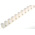 HellermannTyton HTC White Slotted Flexible Panel Trunking - Flexible Slot, W9 mm x D11mm, L0.5m, Plastic