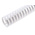 HellermannTyton White Slotted Flexible Panel Trunking - Flexible Slot, W45 mm x D48mm, L0.5m, Plastic