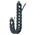 Igus E08, e-chain Black Cable Chain - Flexible Slot, W48.2 mm x D19.3mm, L1m, 28 mm Min. Bend Radius, Igumid NB