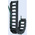 Igus E200, e-chain Black Cable Chain - Flexible Slot, W94.4 mm x D35mm, L1m, 100 mm Min. Bend Radius, Igumid NB