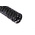 Igus TRL Black Triflex 3D Chain - Flexible Slot, W45 (Dia.) mm x, L1m, 58 mm Min. Bend Radius, Igumid NB