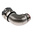 Adaptaflex 90° Elbow, Conduit Fitting, 25mm Nominal Size, M25, Steel, Silver