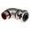 Adaptaflex 90° Elbow, Conduit Fitting, 25mm Nominal Size, M25, Steel, Silver