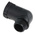 PMA 90° Elbow, Conduit Fitting, 20mm Nominal Size, M20, PA 6, Black