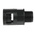 Adaptaflex Straight, Conduit Fitting, 21mm Nominal Size, M20, Nylon 66, Black