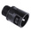 Adaptaflex Straight, Conduit Fitting, 28mm Nominal Size, M25, Nylon 66, Black