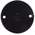 Schneider Electric Circular Lid, Conduit Fitting, 65mm Nominal Size, uPVC, Black