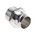 Adaptaflex Straight, Conduit Fitting, 20mm Nominal Size, M20, Brass, Silver