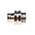 Adaptaflex Swivel, Conduit Fitting, 25mm Nominal Size, M25, Brass, Silver