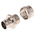 Adaptaflex Straight, Conduit Fitting, 16mm Nominal Size, M16, Brass, Silver