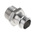 Kopex Straight, Conduit Fitting, 16mm Nominal Size, M16, 316 Stainless Steel, Metallic