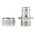 Kopex Straight, Conduit Fitting, 16mm Nominal Size, M16, 316 Stainless Steel, Metallic