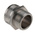 Kopex Straight, Conduit Fitting, 25mm Nominal Size, M25, 316 Stainless Steel, Metallic