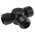 Adaptaflex T Piece, Conduit Fitting, 16mm Nominal Size, M16, Nylon 66, Black