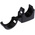 Adaptaflex Conduit Clip, Conduit Fitting, 20mm Nominal Size, Nylon 66, Black