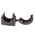 Adaptaflex Conduit Clip, Conduit Fitting, 32mm Nominal Size, Nylon 66, Black