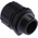 Adaptaflex Straight, Conduit Fitting, 16mm Nominal Size, PG11, Nylon 66, Black