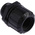 Adaptaflex Straight, Conduit Fitting, 16mm Nominal Size, PG11, Nylon 66, Black
