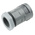 PMA Straight, Cable Conduit Fitting, 17mm Nominal Size, PG16, PA 6, Grey