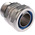 Adaptaflex Swivel, Conduit Fitting, 20mm Nominal Size, M20, Brass, Silver