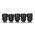 Adaptaflex Straight, Conduit Fitting, 20mm Nominal Size, M20, Nylon 66, Black