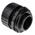 Adaptaflex Straight, Conduit Fitting, 40mm Nominal Size, M40, Nylon 66, Black