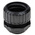 Adaptaflex Straight, Conduit Fitting, 40mm Nominal Size, M40, Nylon 66, Black
