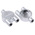RS PRO Y Box, Conduit Fitting, 20mm Nominal Size, M4, Steel, Silver