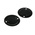 RS PRO Recessed Cover, Conduit Fitting, 20mm Nominal Size, Steel, Black