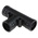 PMA T Piece, Conduit Fitting, NW17 x 3 Nominal Size, PA 6, Black