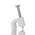 RS PRO White PE Round Clip, 3.5mm Max. Bundle