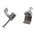 RS PRO Grey PE Rectangular Cable Clip