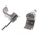 RS PRO Grey PE Rectangular Cable Clip
