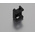 RS PRO Black Cable Tie Mount 16 mm x 23mm, 8mm Max. Cable Tie Width
