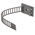 RS PRO Grey Nylon Adjustable Clamp, 26mm Max. Bundle