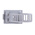 RS PRO Grey Nylon Adjustable Clamp, 22mm Max. Bundle