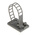 RS PRO Grey Nylon Adjustable Clamp, 17mm Max. Bundle