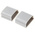 RS PRO Grey PVC Duct Clip, 9.5mm Max. Bundle