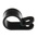 RS PRO Black Nylon P Clamp, 20mm Max. Bundle