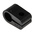 RS PRO Black PE Cable Clip, 12.7mm Max. Bundle