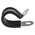 RS PRO Black Plated Steel P Clamp, 14mm Max. Bundle