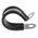 RS PRO Black Plated Steel P Clamp, 20mm Max. Bundle