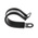 RS PRO Black Plated Steel P Clamp, 25mm Max. Bundle