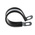 RS PRO Black Plated Steel P Clamp, 40mm Max. Bundle